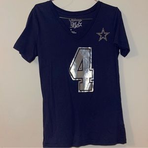 Cowboys her Style V Neck tee Prescott